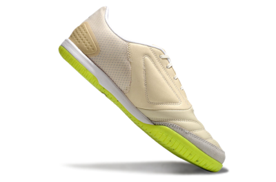 Men's Adidas Competition Top IC Indoor & Futsal Low-Tops Football Shoes - Brown/Green/White