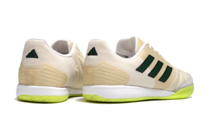 Men's Adidas Competition Top IC Indoor & Futsal Low-Tops Football Shoes - Brown/Green/White