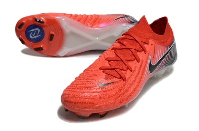 Men's Nike Phantom Luna Elite NU FG Firm Ground Low-Tops Football Boots - Red/Black/White