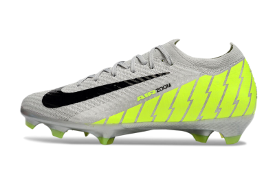 Men's Nike Air Zoom Mercurial Vapor 16 Elite FG Firm Ground Low-Tops Football Boots - Grey/Black/Yellow