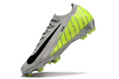 Men's Nike Air Zoom Mercurial Vapor 16 Elite FG Firm Ground Low-Tops Football Boots - Grey/Black/Yellow