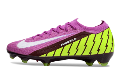 Men's Nike Air Zoom Mercurial Vapor 16 Elite FG Firm Ground Low-Tops Football Boots - Pink/White/Yellow