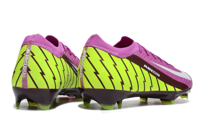 Men's Nike Air Zoom Mercurial Vapor 16 Elite FG Firm Ground Low-Tops Football Boots - Pink/White/Yellow