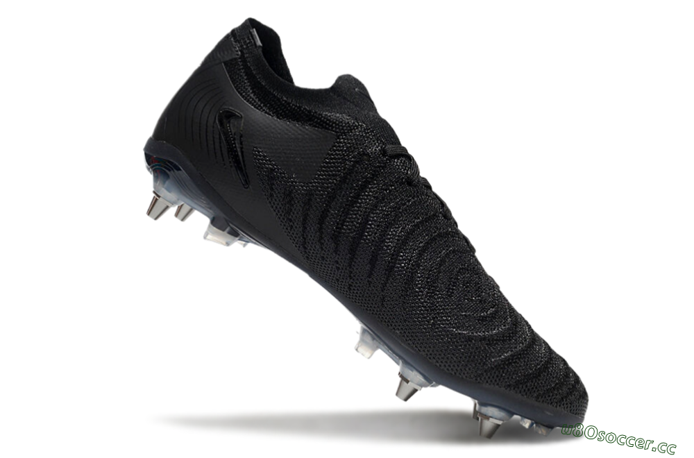 Men's Nike Phantom Luna Elite SG Soft Ground Low-Tops Football Boots - Black/White/Blue 4