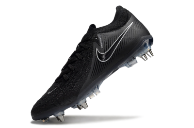 Men's Nike Phantom Luna Elite SG Soft Ground Low-Tops Football Boots - Black/White/Blue