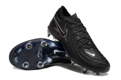 Men's Nike Phantom Luna Elite SG Soft Ground Low-Tops Football Boots - Black/White/Blue