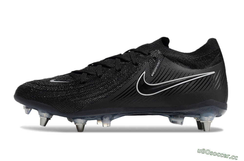 Men's Nike Phantom Luna Elite SG Soft Ground Low-Tops Football Boots - Black/White/Blue 0