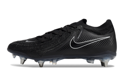 Men's Nike Phantom Luna Elite SG Soft Ground Low-Tops Football Boots - Black/White/Blue