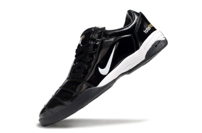 Men's Nike Total 90 II IC Indoor & Futsal Low-Tops Football Shoes - Black/White
