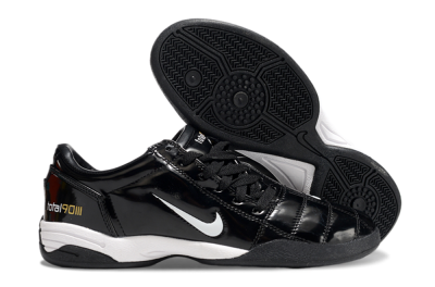 Men's Nike Total 90 II IC Indoor & Futsal Low-Tops Football Shoes - Black/White