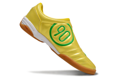 Men's Nike Total 90 II IC Indoor & Futsal Low-Tops Football Shoes - Yellow/Green/White