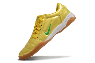 Men's Nike Total 90 II IC Indoor & Futsal Low-Tops Football Shoes - Yellow/Green/White