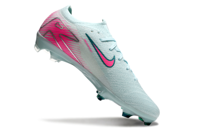 Men's Nike Air Zoom Mercurial Vapor 16 Elite FG Firm Ground Low-Tops Football Boots - Jade/Pink/Silver