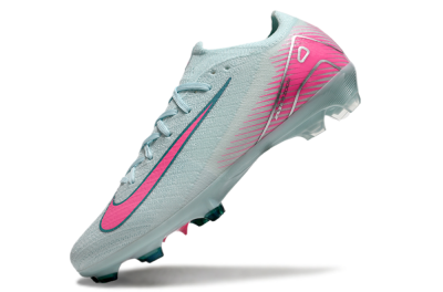 Men's Nike Air Zoom Mercurial Vapor 16 Elite FG Firm Ground Low-Tops Football Boots - Jade/Pink/Silver