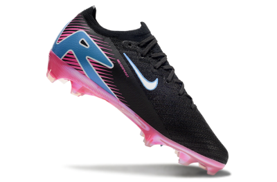 Men's Nike Air Zoom Mercurial Vapor 16 Elite FG Firm Ground Low-Tops Football Boots - Black/Blue/White/Pink