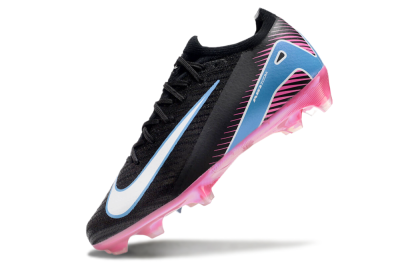 Men's Nike Air Zoom Mercurial Vapor 16 Elite FG Firm Ground Low-Tops Football Boots - Black/Blue/White/Pink