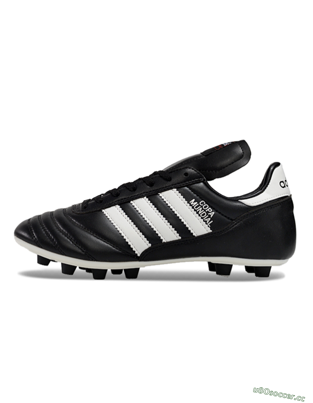 Men's Adidas Mundial Team Astro TF Artificial Turf Low-Tops Football Shoes - Black/White 0