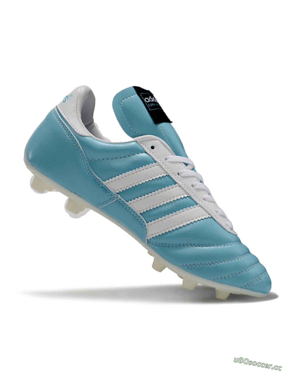 Men's Adidas Mundial Team Astro TF Artificial Turf Low-Tops Football Shoes - Jade/White/Black 4