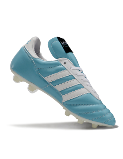 Men's Adidas Mundial Team Astro TF Artificial Turf Low-Tops Football Shoes - Jade/White/Black