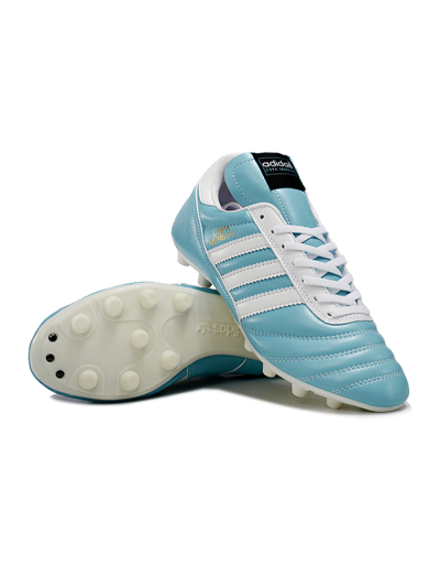 Men's Adidas Mundial Team Astro TF Artificial Turf Low-Tops Football Shoes - Jade/White/Black