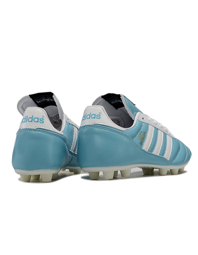Men's Adidas Mundial Team Astro TF Artificial Turf Low-Tops Football Shoes - Jade/White/Black