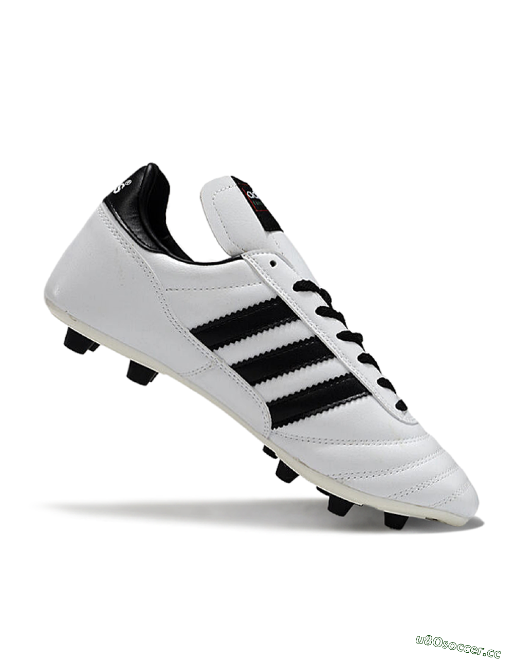 Men's Adidas Mundial Team Astro TF Artificial Turf Low-Tops Football Shoes - White/Black 4