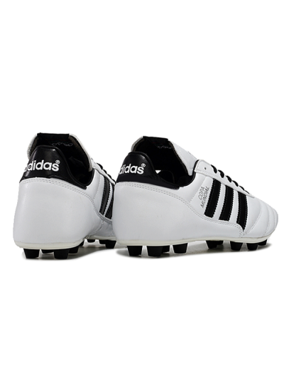 Men's Adidas Mundial Team Astro TF Artificial Turf Low-Tops Football Shoes - White/Black