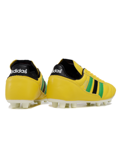 Men's Adidas Mundial Team Astro TF Artificial Turf Low-Tops Football Shoes - Yellow/Green/Black