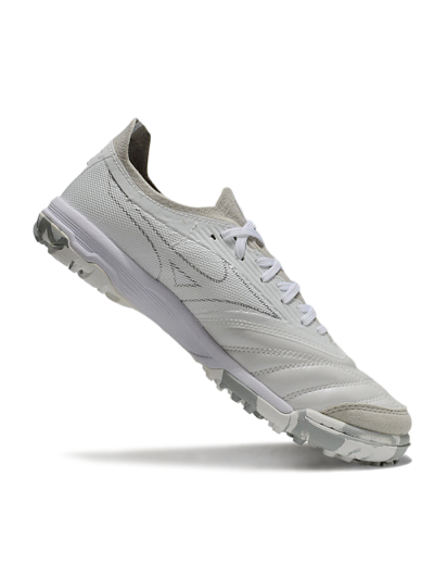 Men's Mizuno Morelia Neo Sala TF Artificial Turf Low-Tops Football Shoes - Grey/White/Camo