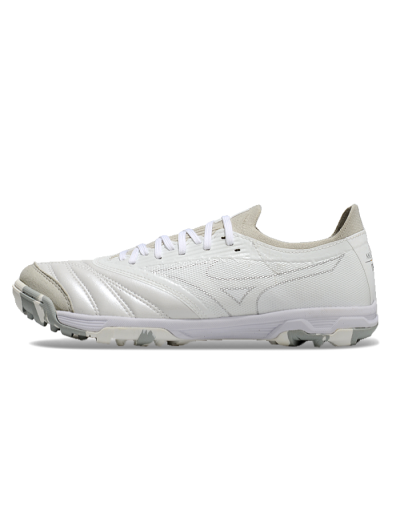 Men's Mizuno Morelia Neo Sala TF Artificial Turf Low-Tops Football Shoes - Grey/White/Camo