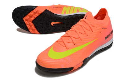 Unisex Nike Air Zoom Mercurial Vapor 16 Elite TF Artificial Turf Low-Tops Football Shoes - Red/Yellow/White