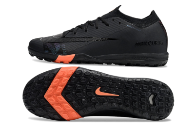 Unisex Nike Air Zoom Mercurial Vapor 16 Elite TF Artificial Turf Low-Tops Football Shoes - Black/Red