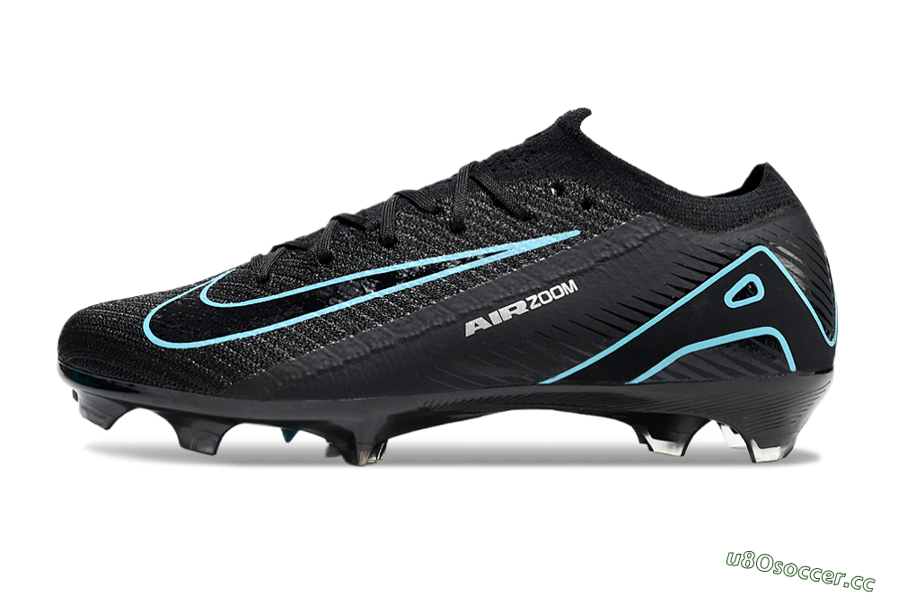 Unisex Nike Air Zoom Mercurial Vapor 16 Elite FG Firm Ground Low-Tops Football Boots - Black/Jade/White 0