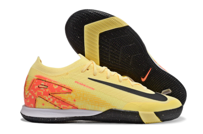 Men's Nike Air Zoom Mercurial Vapor 16 Elite IC Indoor & Futsal Low-Tops Football Shoes - Yellow/Black/Red