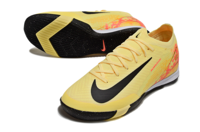 Men's Nike Air Zoom Mercurial Vapor 16 Elite IC Indoor & Futsal Low-Tops Football Shoes - Yellow/Black/Red