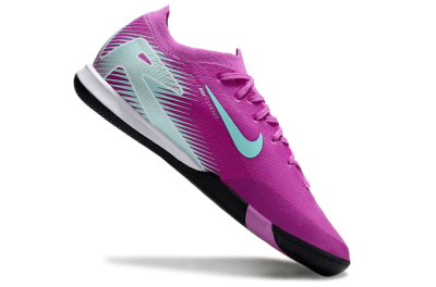 Men's Nike Air Zoom Mercurial Vapor 16 Elite IC Indoor & Futsal Low-Tops Football Shoes - Purple/Jade/White