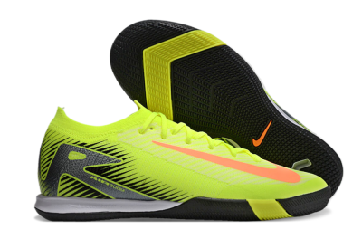 Men's Nike Air Zoom Mercurial Vapor 16 Elite IC Indoor & Futsal Low-Tops Football Shoes - Yellow/Orange/Silver