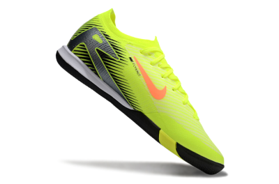 Men's Nike Air Zoom Mercurial Vapor 16 Elite IC Indoor & Futsal Low-Tops Football Shoes - Yellow/Orange/Silver