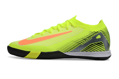 Men's Nike Air Zoom Mercurial Vapor 16 Elite IC Indoor & Futsal Low-Tops Football Shoes - Yellow/Orange/Silver