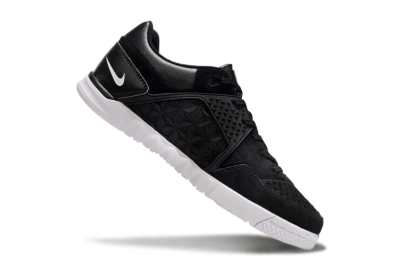 Men's Nike Street Gato IC Indoor & Futsal Low-Tops Football Shoes - Black/White