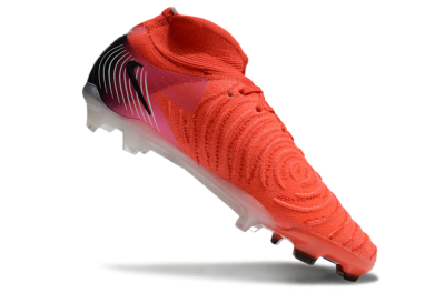Men's Nike Phantom Luna Elite NU FG Firm Ground High-Tops Football Boots - Red/Black/White
