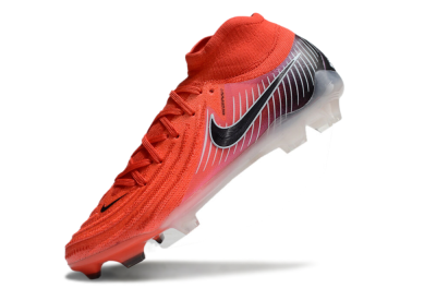 Men's Nike Phantom Luna Elite NU FG Firm Ground High-Tops Football Boots - Red/Black/White