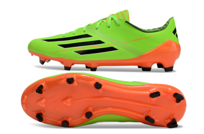 Men's Adidas F50 Adizero FG Firm Ground Low-Tops Football Boots - Yellow/Black/Red