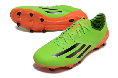 Men's Adidas F50 Adizero FG Firm Ground Low-Tops Football Boots - Yellow/Black/Red