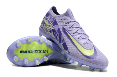 Men's Nike Air Zoom Mercurial Vapor 16 Elite AG Artificial Grass Low-Tops Football Boots - Purple/Yellow/Blue