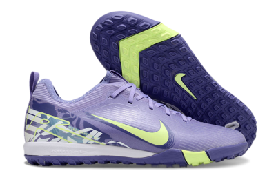 Unisex Nike Air Zoom Mercurial Vapor 16 Pro TF Artificial Turf Low-Tops Football Shoes - Purple/Yellow/White