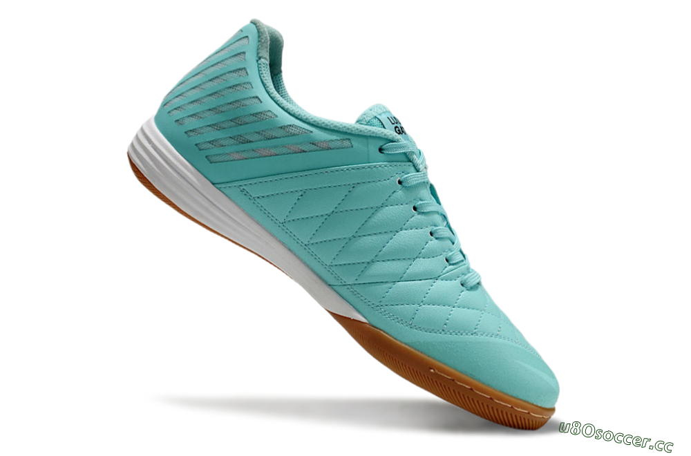 Unisex Nike Lunar Gato 2 IC Indoor & Futsal Low-Tops Football Shoes - Blue/Black/White 5