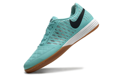 Unisex Nike Lunar Gato 2 IC Indoor & Futsal Low-Tops Football Shoes - Blue/Black/White