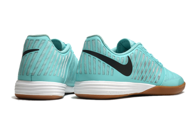 Unisex Nike Lunar Gato 2 IC Indoor & Futsal Low-Tops Football Shoes - Blue/Black/White
