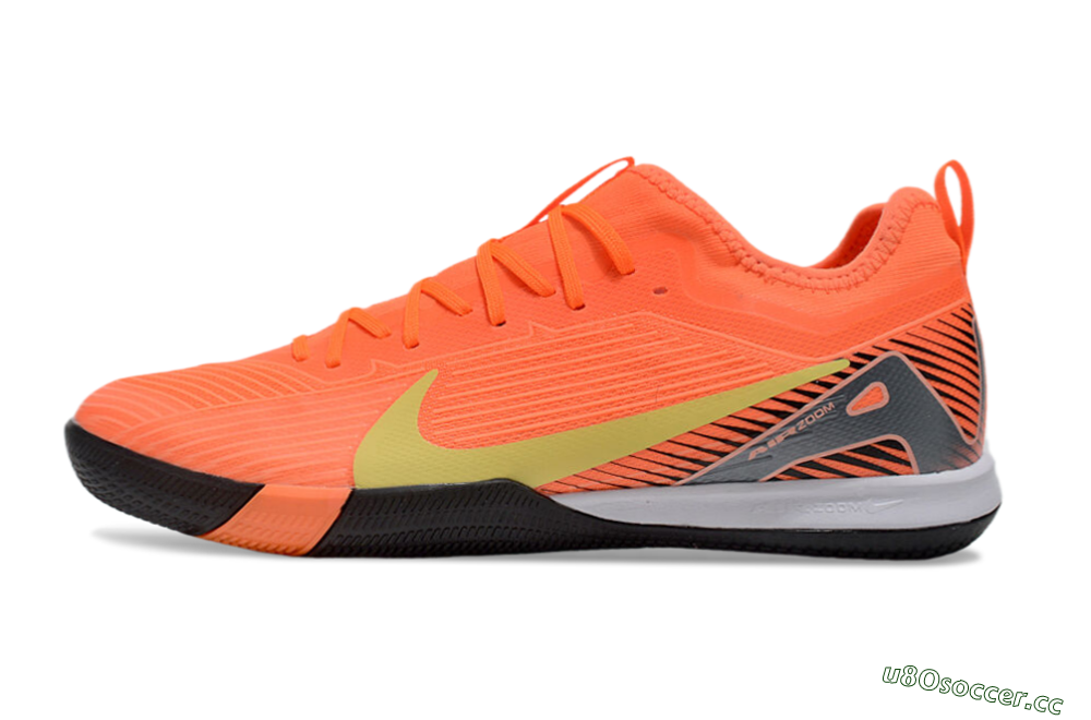 Men's Nike Air Zoom Mercurial Vapor 16 Pro IC Indoor & Futsal Low-Tops Football Shoes - Red/Yellow/White 0